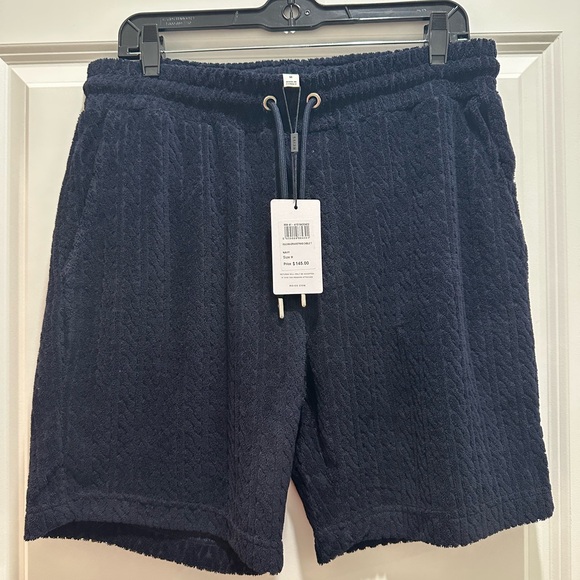 REISS VULCAN
TOWELLING DRAWSTRING SHORTS
COLOR: NAVY - Picture 1 of 3